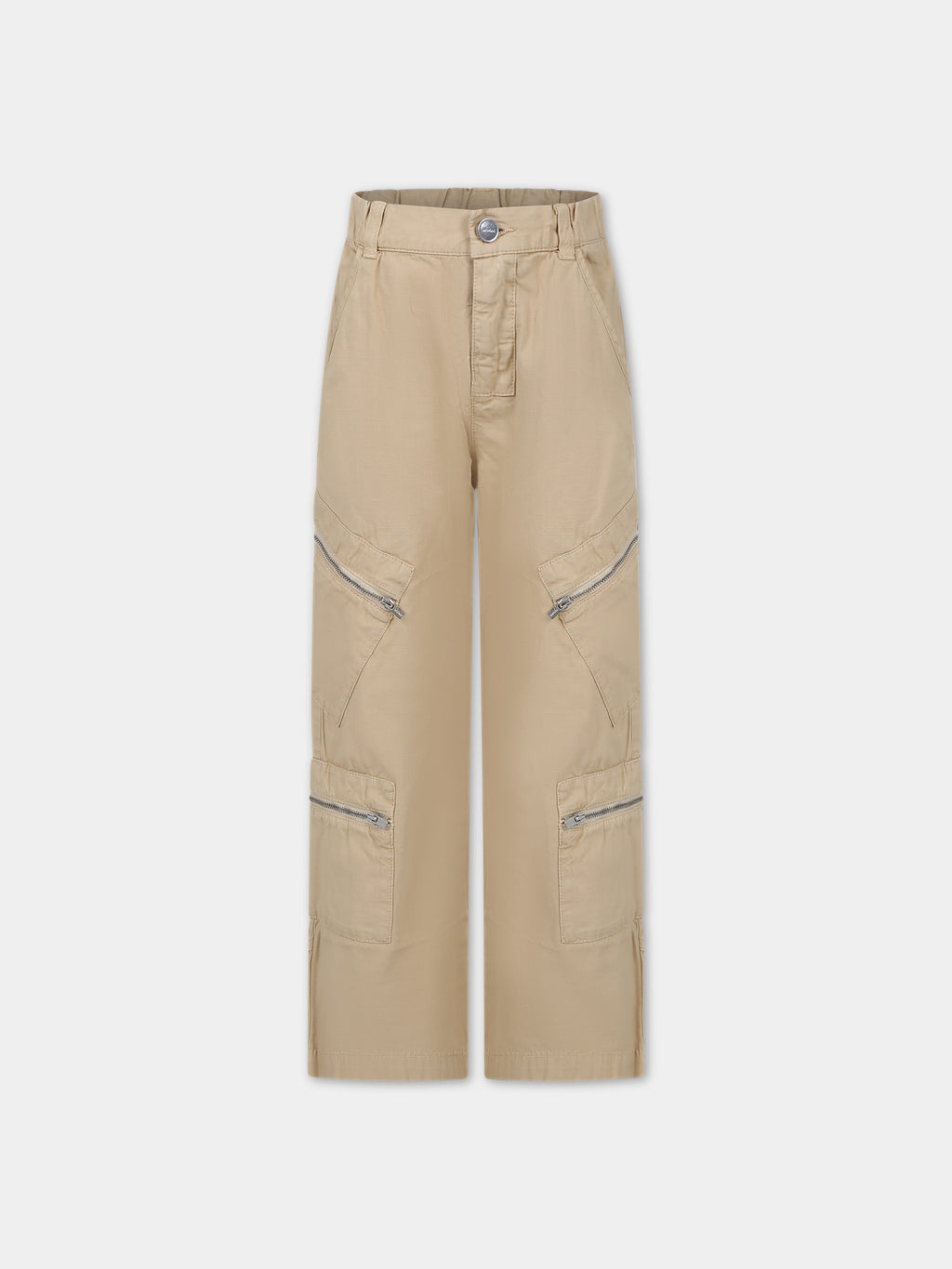 Pantaloni 'Le Cargo Marrone' beige per bambino